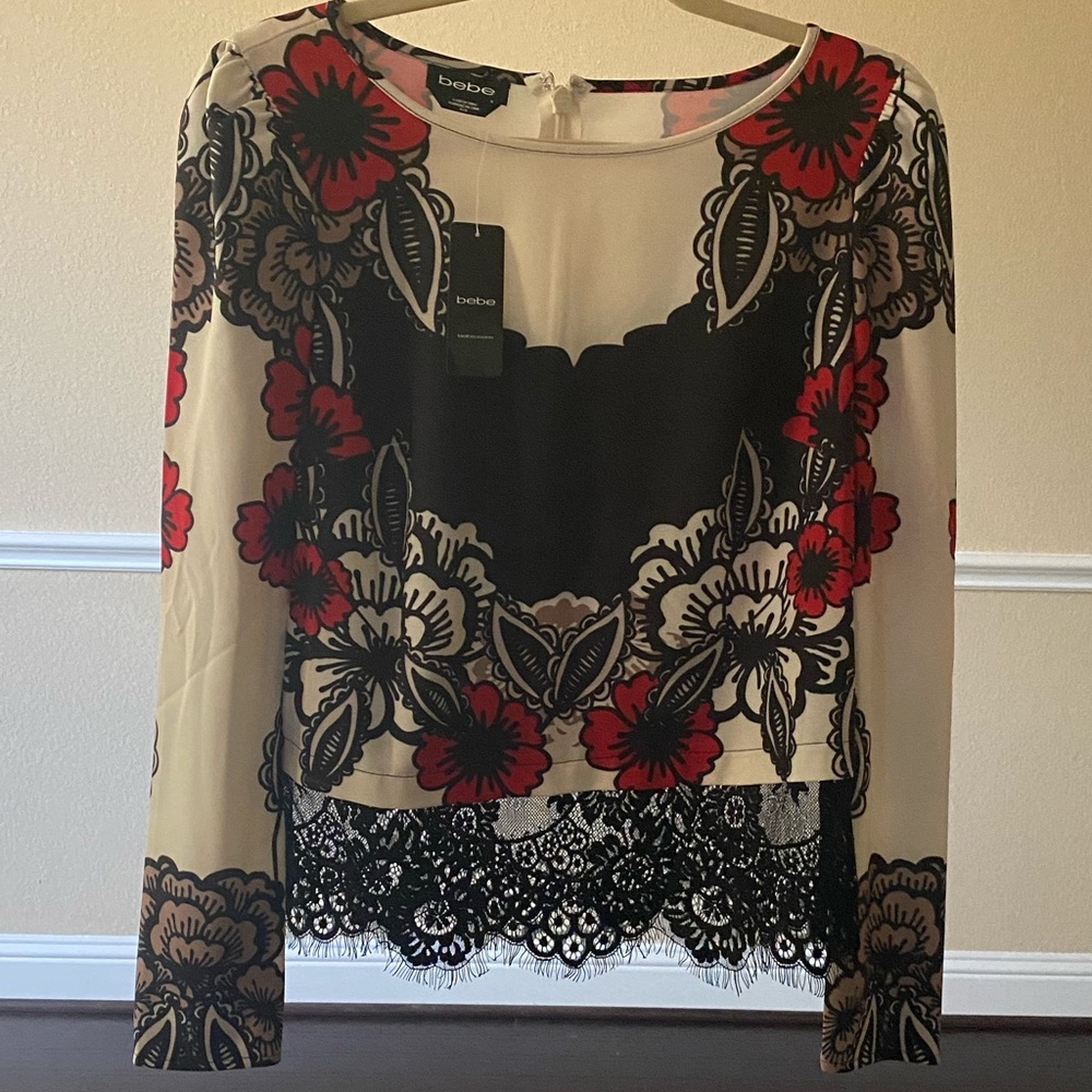NWT Bebe top
